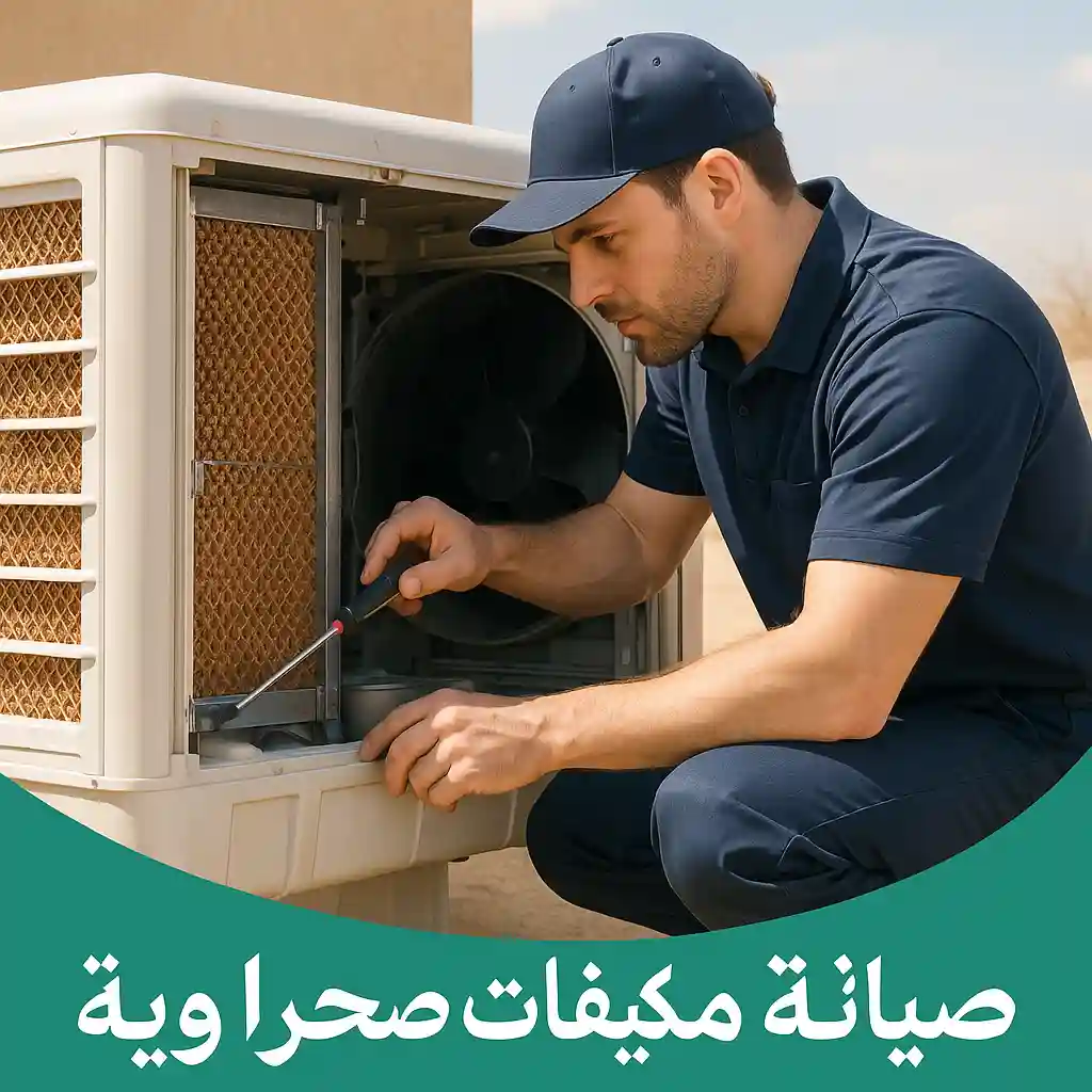 صيانة وإصلاح المكيف الصحراوي المتنقل بالطائف